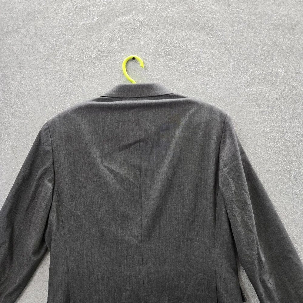 Banana Republic‎ Men Blazer 40R Gray Clean Girl Button Slim Long Sleeve NWT